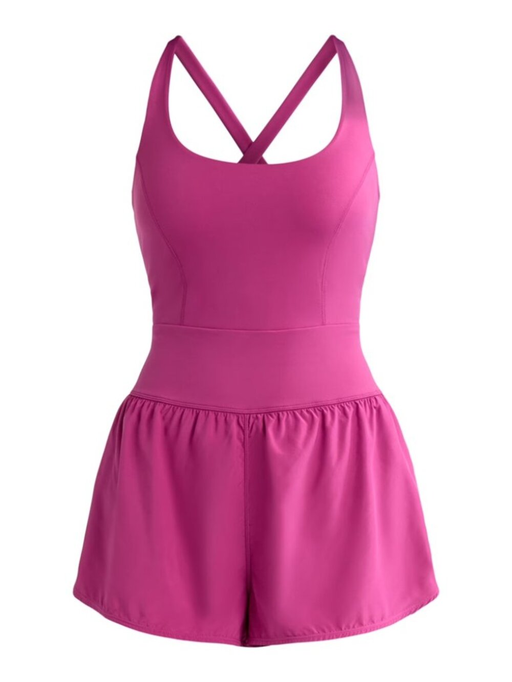 NWT Hot Pink Avia Active Bodysuit Runsie Onesie Romper Size XL
